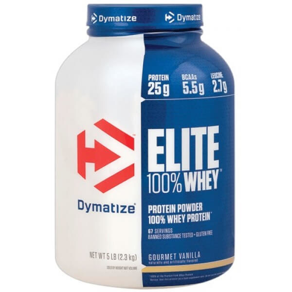 PROTEINA DE SUERO DYMATIZE ELITE 100% WHEY PROTEIN 5 LB