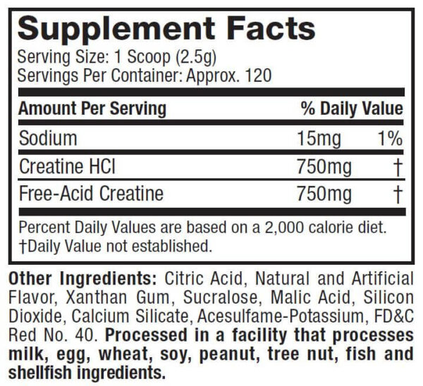 CREATINA MUSCLETECH CELL-TECH CREACTOR 120 SERV - Image 2