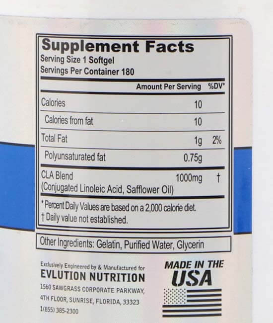 EVL CLA 1000 180 CAPS - Image 2
