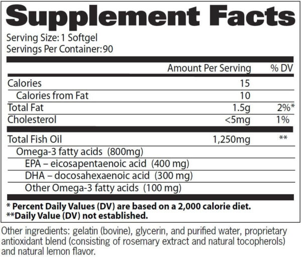 GAT SPORT OMEGA-3 ACEITE DE PESCADO 90 CAPS - Image 2