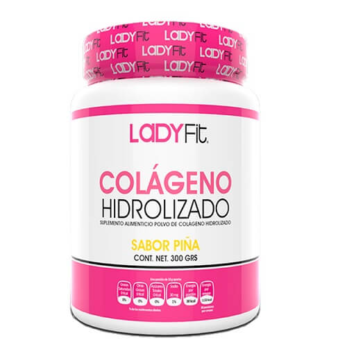 BHP SHE FIT COLAGENO HIDROLIZADO+PEPTIDOS DE COLAGENO 300 GR/30 SERV