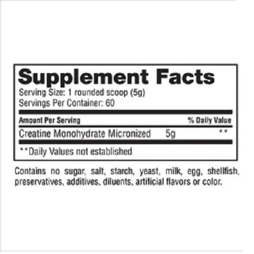 GASPARI CREATINE 60 SERV - Image 2