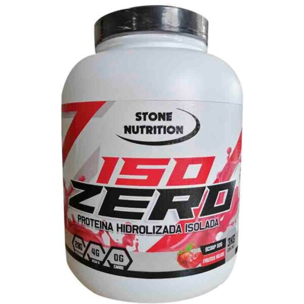 PROTEINA AISLADO DE SUERO STONE NUTRITION ISO ZERO 3KG / 90SERV