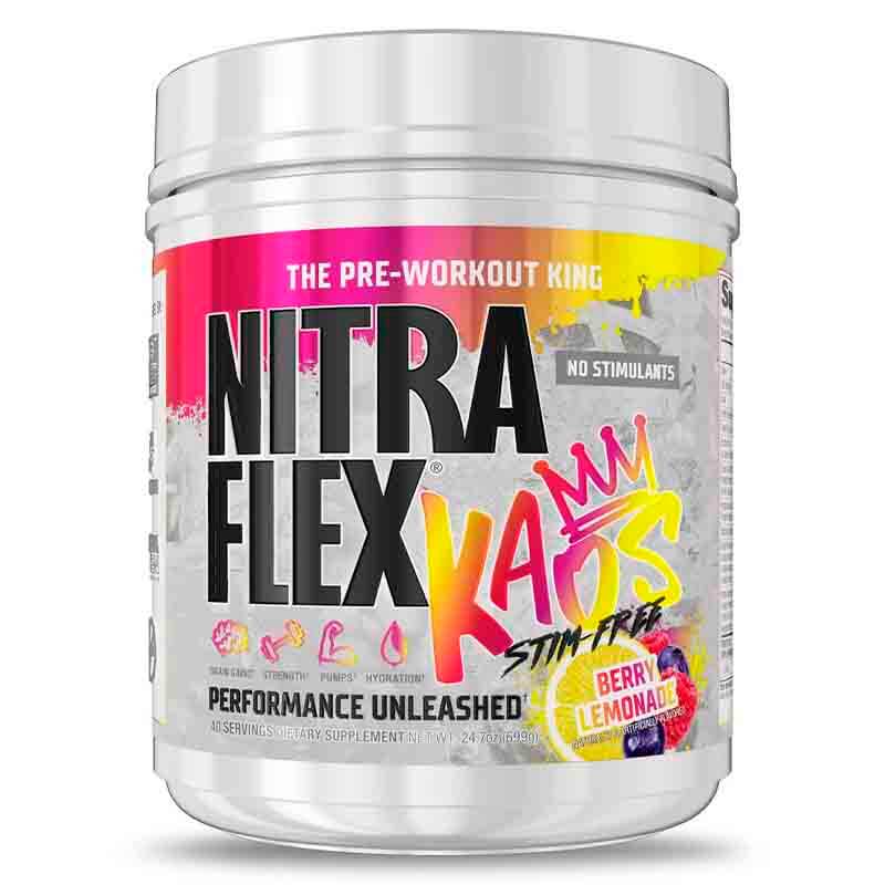 GAT NITRAFLEX KAOS STIM FREE 40 SERV