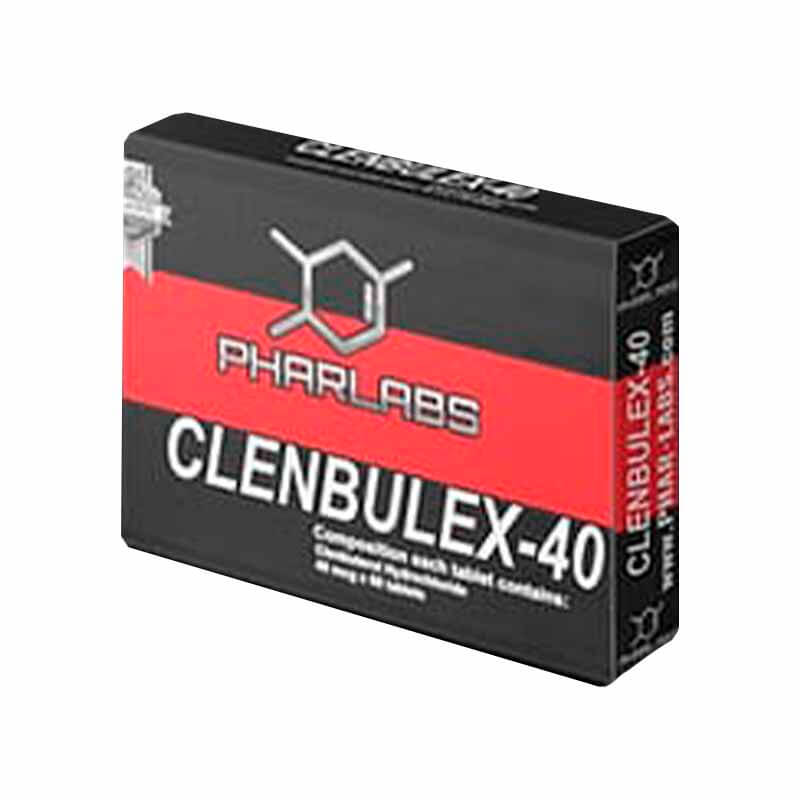 PHAR LABS CLENBULEX (CLORHIDRATO DE CLENBUTEROL) 40MCG/60TABS
