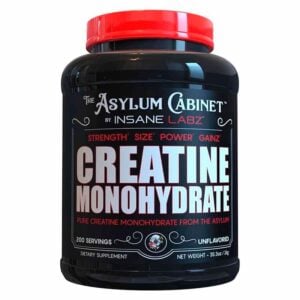 INSANE LABZ CREATINA MONOHYDRATADA 1 KG/200 SERV