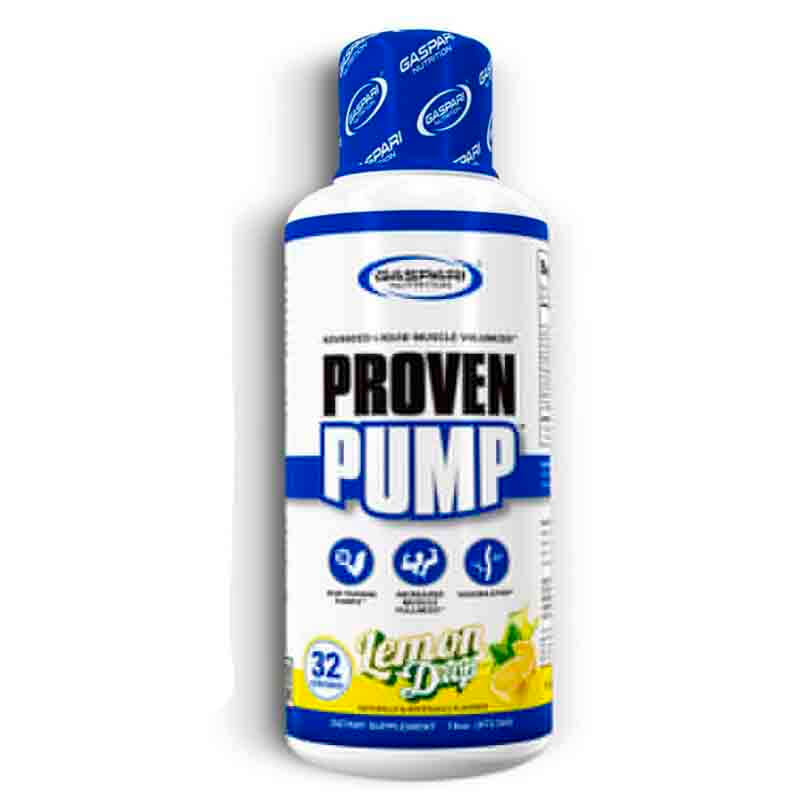 GASPARI PROVEN PUMP PRE-ENTRENO LIQUIDO SIN ESTIMULANTES 32 SERV