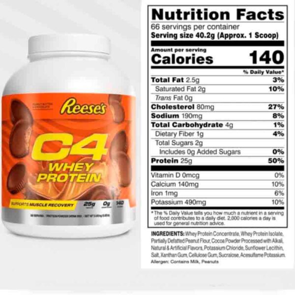 CELLUCOR C4 PRO WHEY PROTEIN 5 LB - Image 2