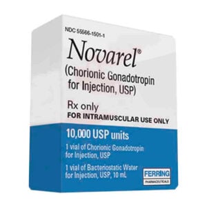 FERRING NOVAREL (GONADOTROPINA CORIONICA HUMANA) CHORAGON 10000 UI