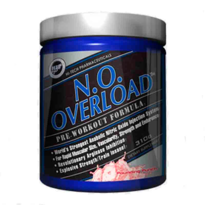 HTP N.O. OVERLOAD 39 SERV PRE ENTRENO CON OXIDO NITRICO