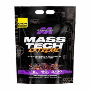 MUSCLETECH MASS TECH EXTREME 2000 GANADOR DE MASA MUSCULAR 12 LB