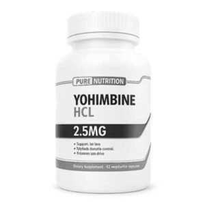PURE NUTRITION YOHIMBINE HCL 2.5 MG 90 TABS